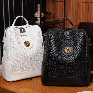 Versatile Women's Soft Leather Backpack - Large Capacity, Multi-Way Dual-Use, Commuting Travel Bag