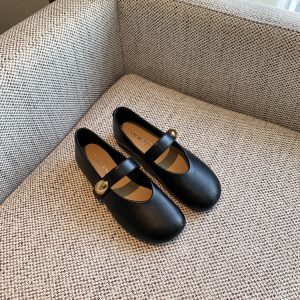 Versatile Women's Velcro Retro Mary Jane Leather Shoes - 2025 Spring Style, Fashionable and Comfortable Footwear for Every Occasion