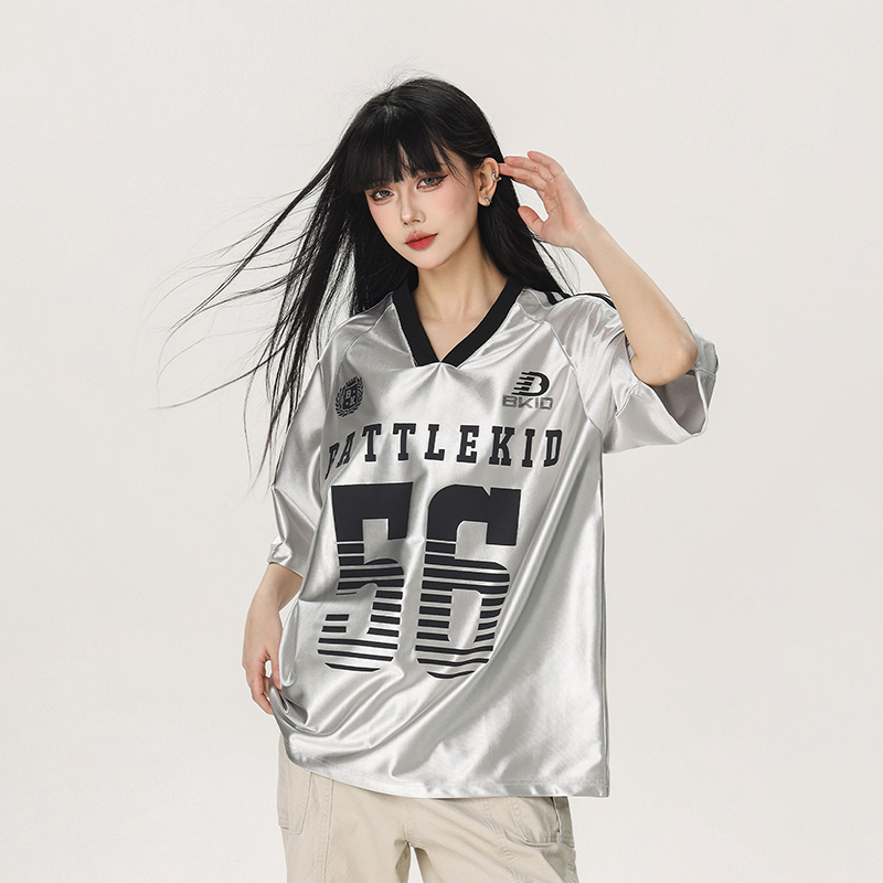 Vintage American Beer Team Captain Loose Short Sleeve T-Shirt for Women and Men - Trendy Summer Couple Jersey Top Vintage American Beer Team Captain Loose Short Sleeve T-Shirt for Women and Men - Trendy Summer Couple Jersey Top