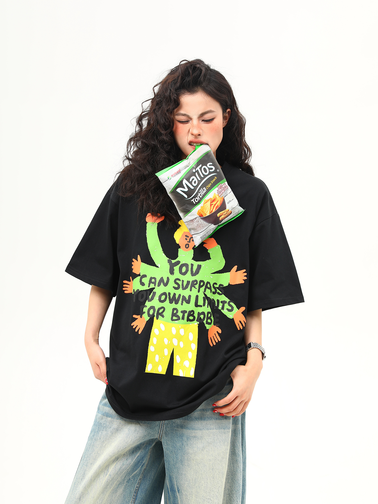 Vintage American Graphic Print Short Sleeve T-Shirt for Women - Trendy Summer Style, 90s Inspired Fashion Top Vintage American Graphic Print Short Sleeve T-Shirt for Women - Trendy Summer Style, 90s Inspired Fashion Top