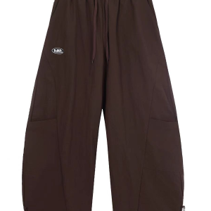 Vintage American Work Pants for Women - Loose Wide-Leg Hip Hop Jazz Dance Casual Sports Pants