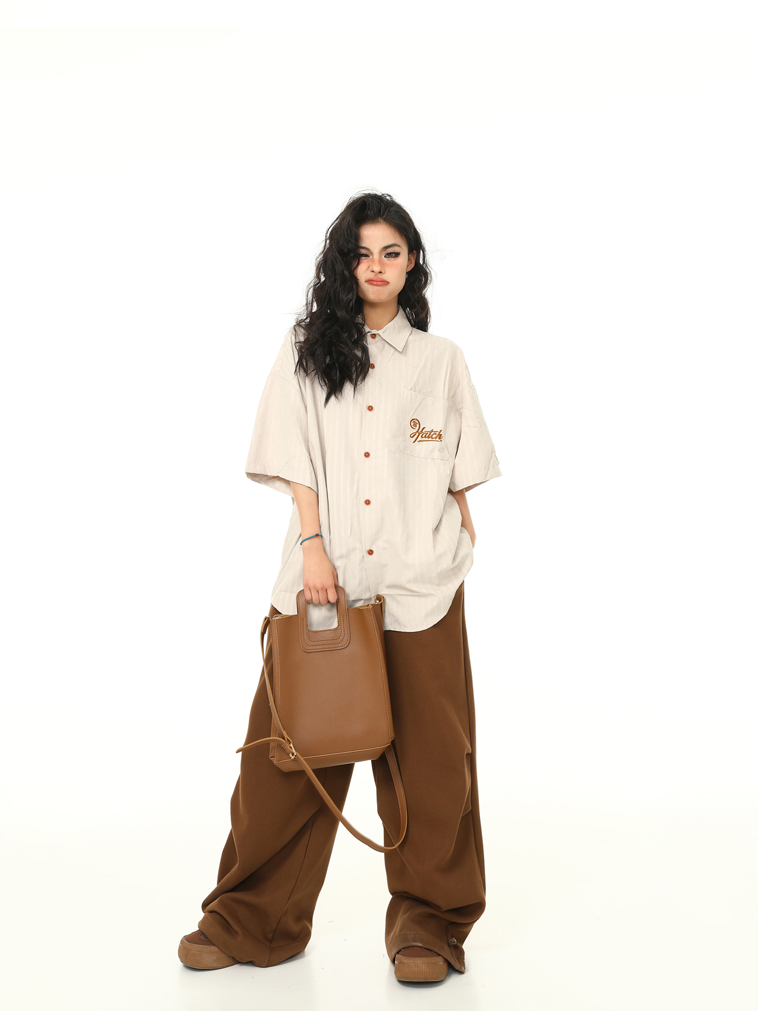 Vintage American Work Short Sleeve Shirt for Men and Women - Versatile Loose Fit Summer Casual Shirt Vintage American Work Short Sleeve Shirt for Men and Women - Versatile Loose Fit Summer Casual Shirt