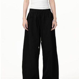 Vintage Army Green Cargo Pants for Women - 2025 Model, Loose Fit Curved Blade Design, Hip-Hop Street Style Casual Wear