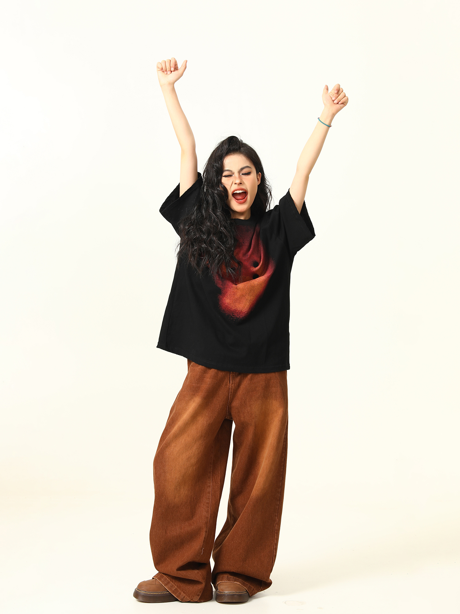 Vintage Fireworks Print Short Sleeve T-Shirt for Men and Women, Loose Fit Unisex Top, Retro American Style Vintage Fireworks Print Short Sleeve T-Shirt for Men and Women, Loose Fit Unisex Top, Retro American Style