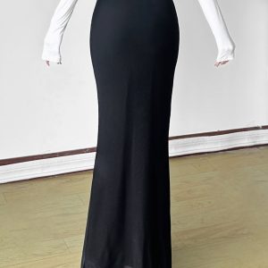 Vintage Floral Print Half-Length Skirt - Women's Low-Waist Straight Fishtail Skirt in Chinese Style, Perfect for Y2K and Retro Looks