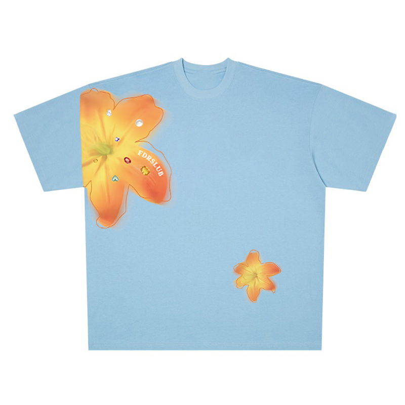 Vintage Floral Print Shoulder T-Shirt for Women, White Summer Short Sleeve Slim Fit Top, Sexy 90s Style Vintage Floral Print Shoulder T-Shirt for Women, White Summer Short Sleeve Slim Fit Top, Sexy 90s Style