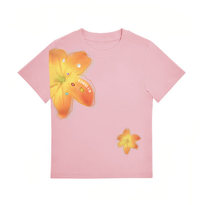 Vintage Floral Print Shoulder T-Shirt for Women, White Summer Short Sleeve Slim Fit Top, Sexy 90s Style Vintage Floral Print Shoulder T-Shirt for Women, White Summer Short Sleeve Slim Fit Top, Sexy 90s Style