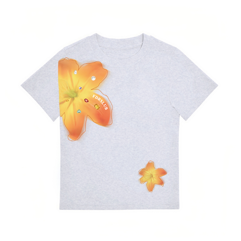 Vintage Floral Print Shoulder T-Shirt for Women, White Summer Short Sleeve Slim Fit Top, Sexy 90s Style Vintage Floral Print Shoulder T-Shirt for Women, White Summer Short Sleeve Slim Fit Top, Sexy 90s Style