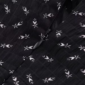 Vintage Floral Slip Dress for Women - Elegant French Style Summer Mini Dress 2025