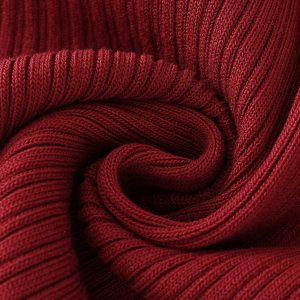 Vintage French Knitted V-Neck Red Sleeveless Halter Top - 2025 Early Spring Korean Style Women's Fashion