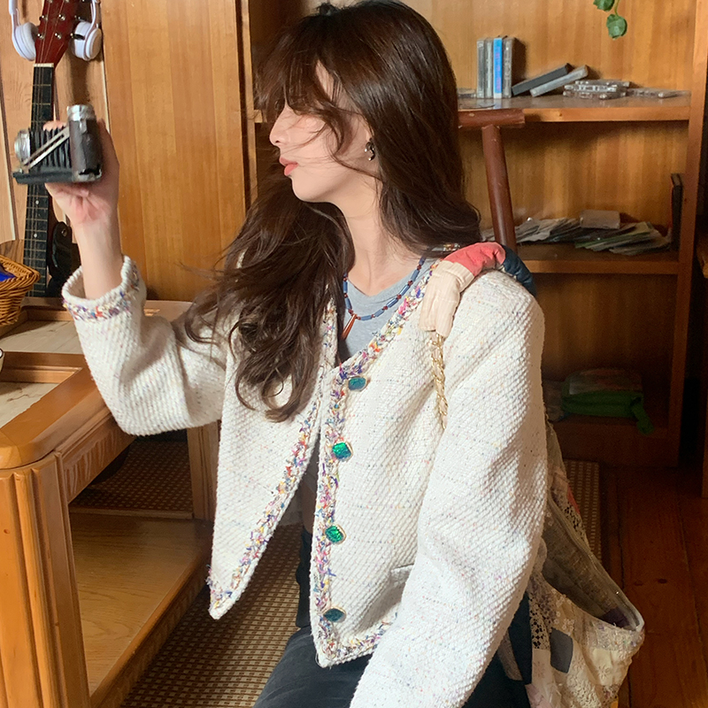 Vintage French Retro Suit Women's Spring Autumn Jacket and Skirt Two-Piece Set - Chic 90s Inspired Fashion