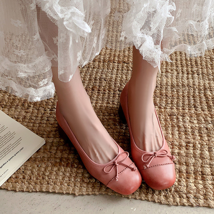 Vintage French Style Women's Mary Jane Loafers - Italian-Inspired Small Fragrant Evening Shoes, Trendy Temperament Footwear