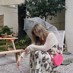 Vintage Ink Print Camisole Dress - High-Waisted Mid-Length Elegant Style - Gentle Temperament Fashion