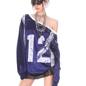 Vintage-Inspired American Sports Jersey - Retro Athletic Top for Casual Wear, 90s Style, Unisex Sports Fashion