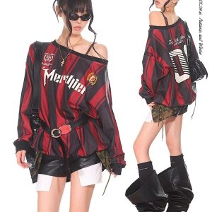 Vintage-Inspired American Sports Jersey - Retro Athletic Top for Casual Wear, 90s Style, Unisex Sports Fashion