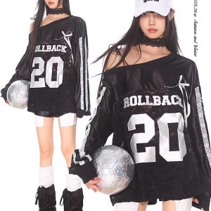 Vintage-Inspired American Sports Jersey - Retro Athletic Top for Casual Wear, 90s Style, Unisex Sports Fashion