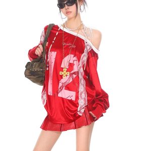 Vintage-Inspired American Sports Jersey - Retro Athletic Top for Casual Wear, 90s Style, Unisex Sports Fashion