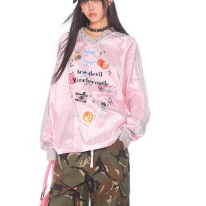 Vintage-Inspired American Sports Jersey - Retro Athletic Top for Casual Wear, 90s Style, Unisex Sports Fashion