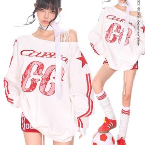 Vintage-Inspired American Sports Jersey - Retro Athletic Top for Casual Wear, 90s Style, Unisex Sports Fashion