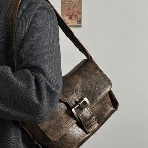 Vintage-Inspired High-Quality Underarm Bag for Women - 2024 Fashionable Versatile Small Square Shoulder Crossbody Bag