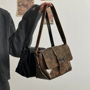 Vintage-Inspired High-Quality Underarm Bag for Women - 2024 Fashionable Versatile Small Square Shoulder Crossbody Bag