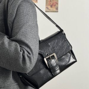 Vintage-Inspired High-Quality Underarm Bag for Women - 2024 Fashionable Versatile Small Square Shoulder Crossbody Bag