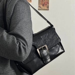 Vintage-Inspired High-Quality Underarm Bag for Women - 2024 Fashionable Versatile Small Square Shoulder Crossbody Bag