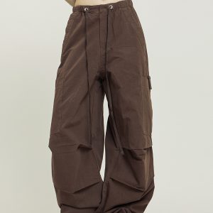 Vintage-Inspired Loose Straight Cargo Pants for Men & Women, Slightly Flared Wide-Leg Casual Style, 90s Y2K Fashion