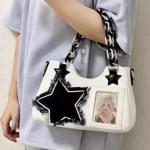 Vintage Japanese Style Denim Shoulder Crossbody Bag for Women - Trendy Spicy Girl Design, Small Food Quantity Handbag