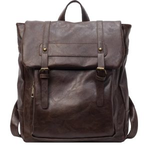 Vintage Large Capacity Women's Backpack - Versatile Commuter Book Bag for Students and Travel