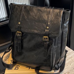 Vintage Large Capacity Women's Backpack - Versatile Commuter Book Bag for Students and Travel