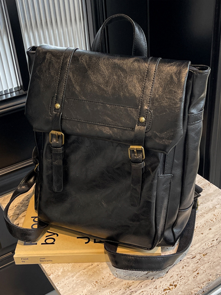 Vintage Large Capacity Women's Backpack - Versatile Commuter Book Bag for Students and Travel Vintage Large Capacity Women's Backpack - Versatile Commuter Book Bag for Students and Travel