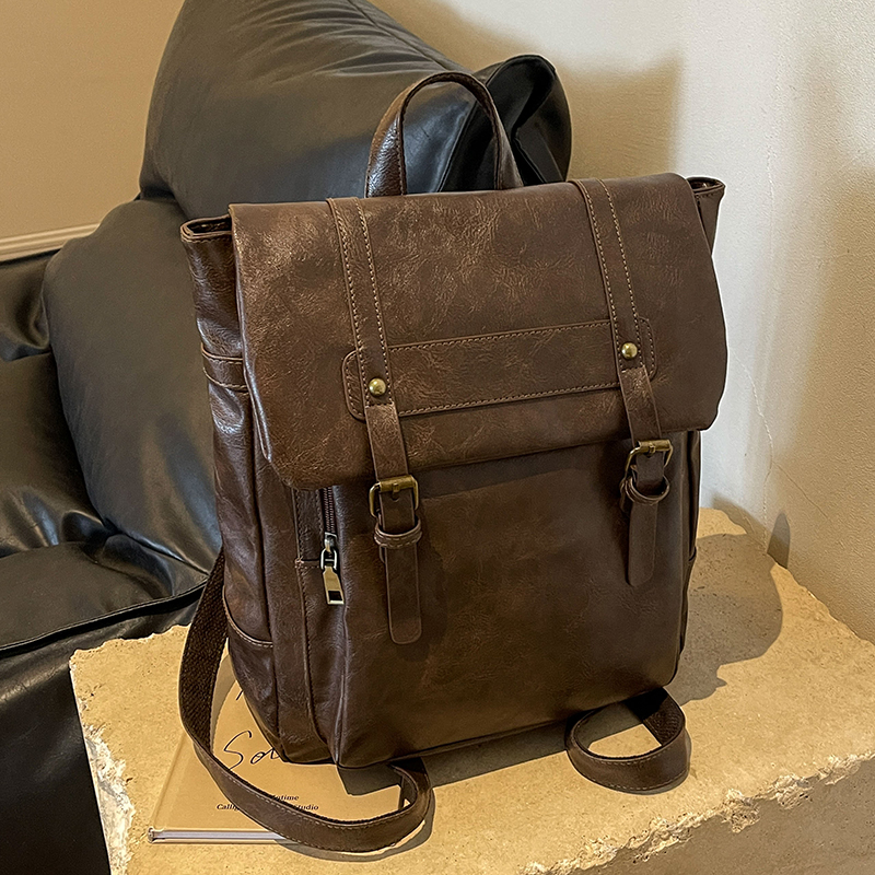 Vintage Large Capacity Women's Backpack - Versatile Commuter Book Bag for Students and Travel Vintage Large Capacity Women's Backpack - Versatile Commuter Book Bag for Students and Travel