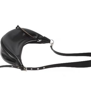 Vintage Soft Leather Dumpling Bag - Versatile Crescent Shoulder Crossbody Bag for Commuters - Elegant High-End Waist Bag