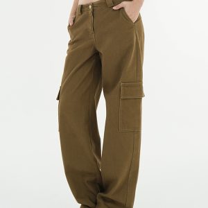 Vintage Wash Banana Tapered Work Denim Pants for a Retro 90s Look - Casual Relaxed Fit for Everyday Style