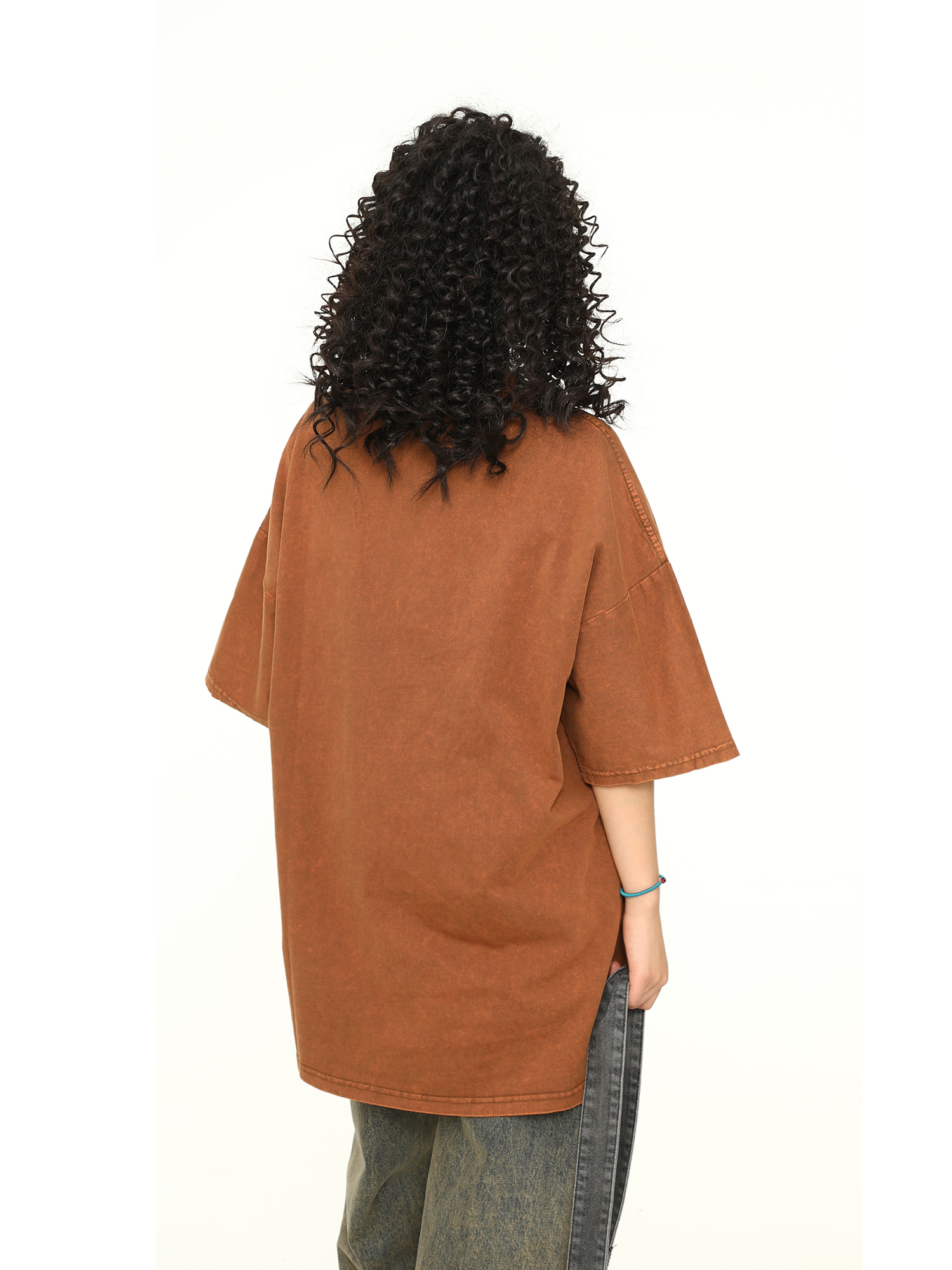 Vintage Wash Distressed Short Sleeve T-Shirt for Men and Women - Trendy 90s American Style Tee Vintage Wash Distressed Short Sleeve T-Shirt for Men and Women - Trendy 90s American Style Tee