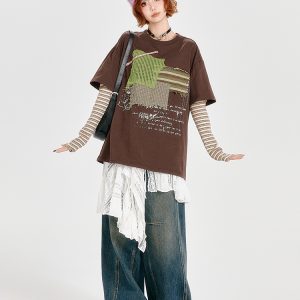 Vintage White Lace Irregular Hem Skirt for Women, Adjustable Straps, Versatile Layering Piece, Perfect for 90s and Y2K Style