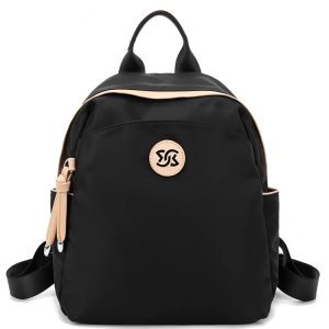 Water-Resistant Oxford Cloth Double Shoulder Bag - High-End Women's Travel Backpack for Commuting and Daily Use