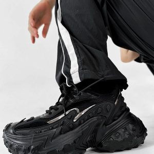 White Height-Increasing Mech Dad Shoes for Men and Women - Paris Street Style Trendy Niche Couple Shoes with Durable Sole