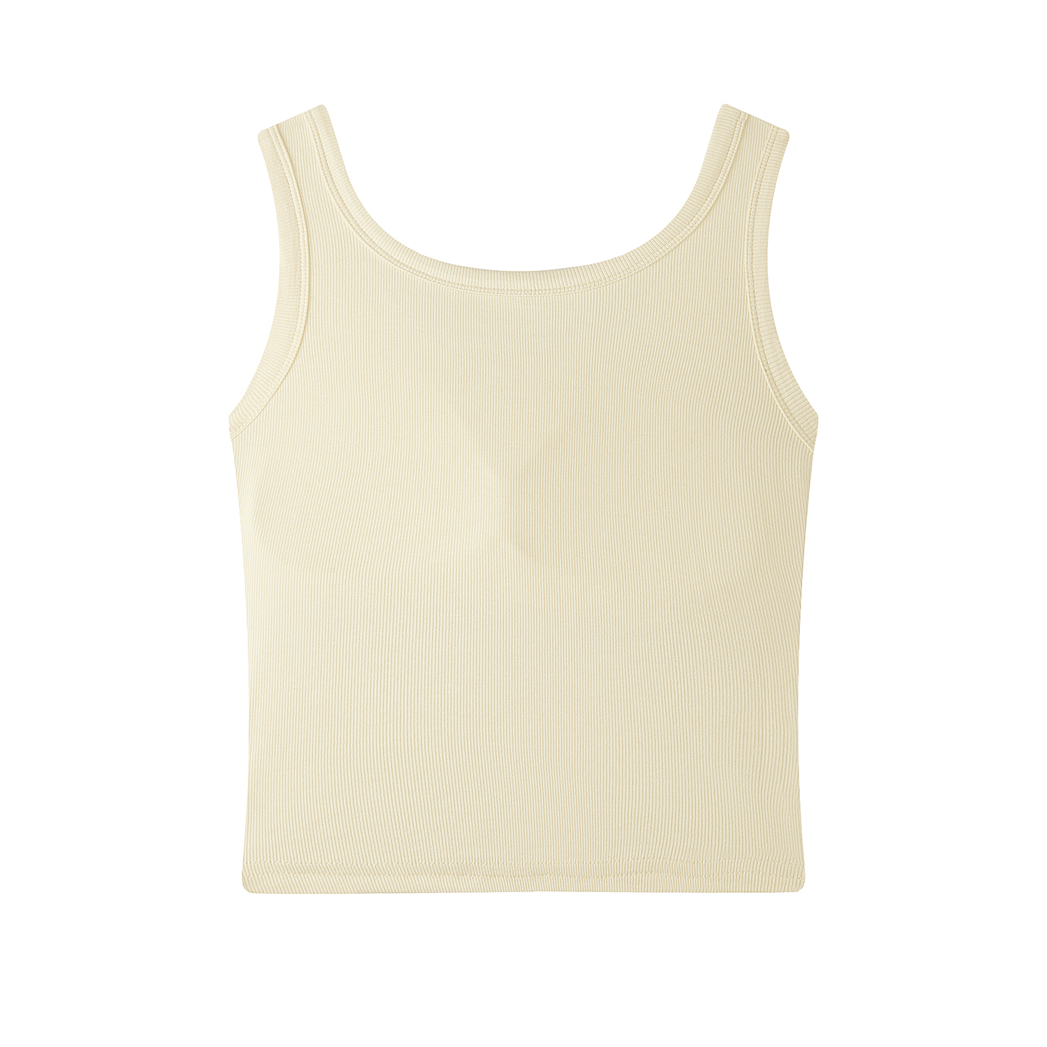 Wide Strap Tank Top with Chest Pads for Women - 2025 Spring/Summer Camisole - Perfect for Layering & Early Spring Outfits