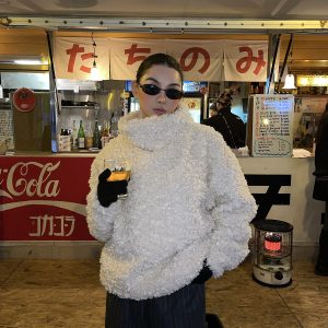 Winter Curly Pullover Jacket - Cozy Private Outfit for Women, Trendy Layering Piece for Y2K and Korean Style Fashion