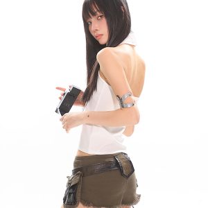 Women's Backless Halter Neck Tank Top - Slim Fit American Style Sleeveless Summer Top