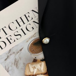 Women's Black Thin Blazer - 2025 Summer Stylish Suit in Unique Lazy Style