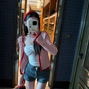 Women's Bodycon Denim Shorts - Slimming Blue Hot Pants, Stretchy Fit, Stylish Casual Summer Wear