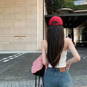 Women's Bodycon Denim Shorts - Slimming Blue Hot Pants, Stretchy Fit, Stylish Casual Summer Wear