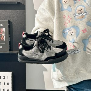 Women's Breathable Mesh Sports Sneakers - Trendy White Canvas Shoes for Summer 2025, Versatile and Stylish for Everyday Wear