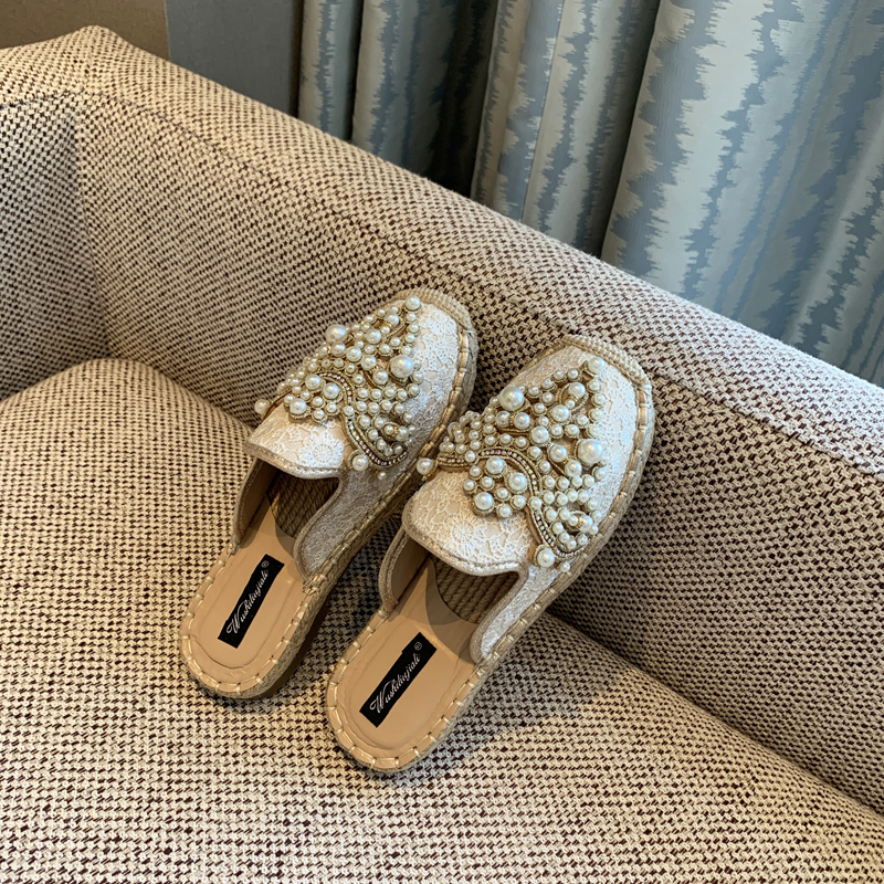 Women's Closed-Toe Fisherman Slip-On Mules, Half Slippers for Outdoor Wear, Stylish 2025 Design, Trendy Casual Footwear