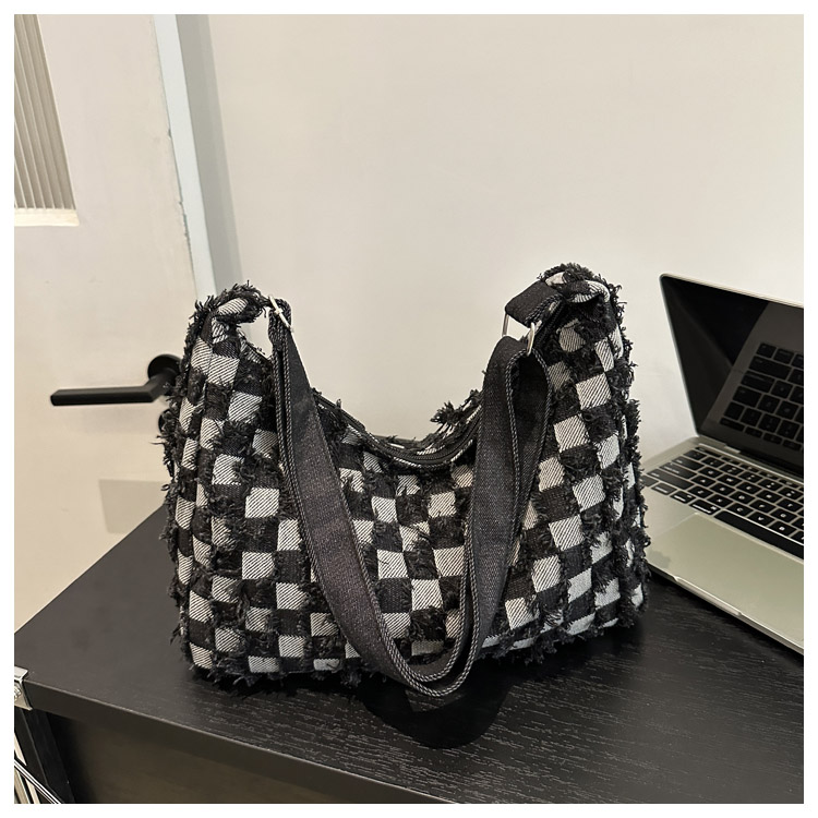 Women's Denim Dumpling Crossbody Bag - Large Capacity Summer Shoulder Tote in Trendy Korean Style 2025