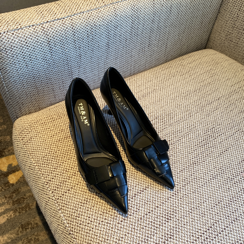 Women's Elegant Pointed Toe High Heels - Versatile Spring 2025 Thin Heel Shoes for Stylish Looks