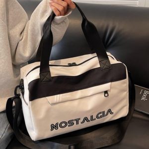 Women’s Fitness Bag with Dry Wet Separation - Versatile Sports Training, Yoga, Swimming, and Travel Luggage Bag